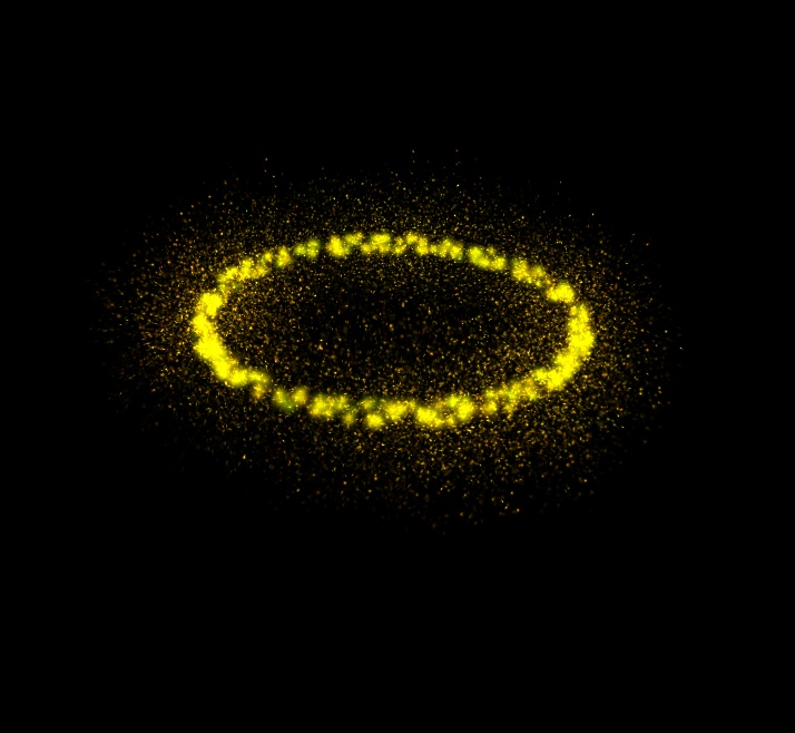 Orbit Star Ring Particle