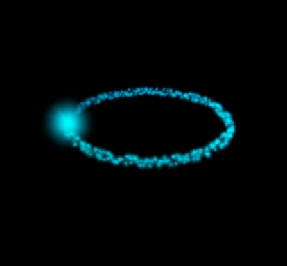 Orbit Star Ring Particle