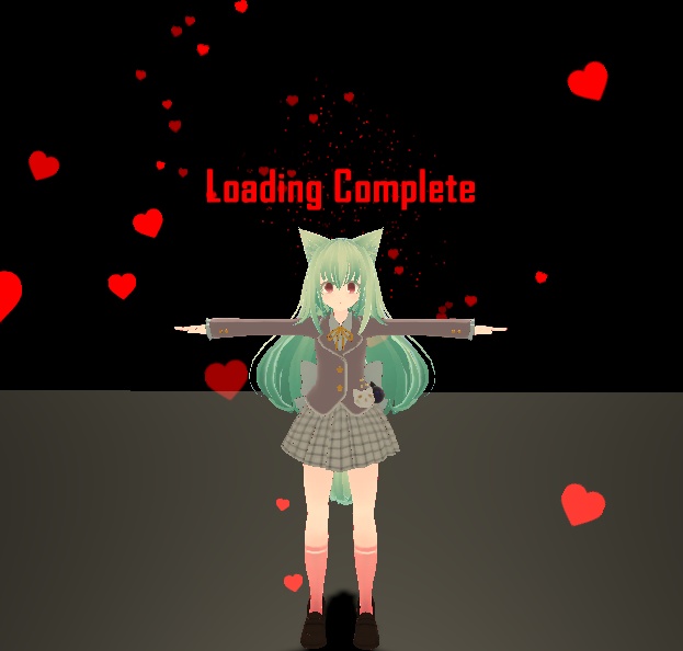 Heart & Star Login Particle