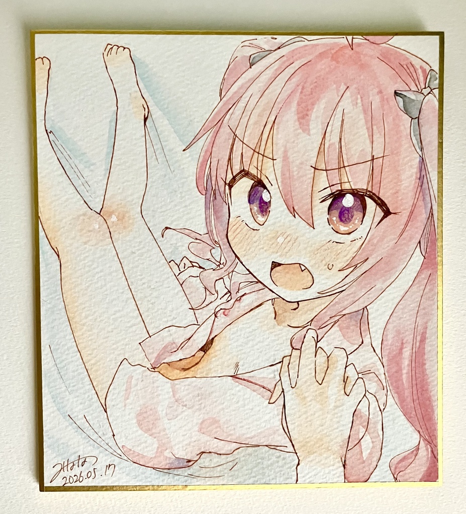 カラー・2色色紙(恋刃、グレイス、ビーンボール)