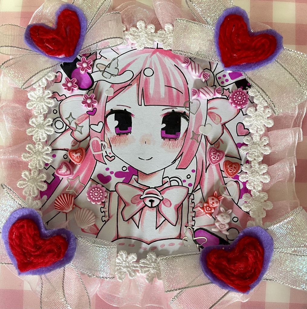 色紙デコ