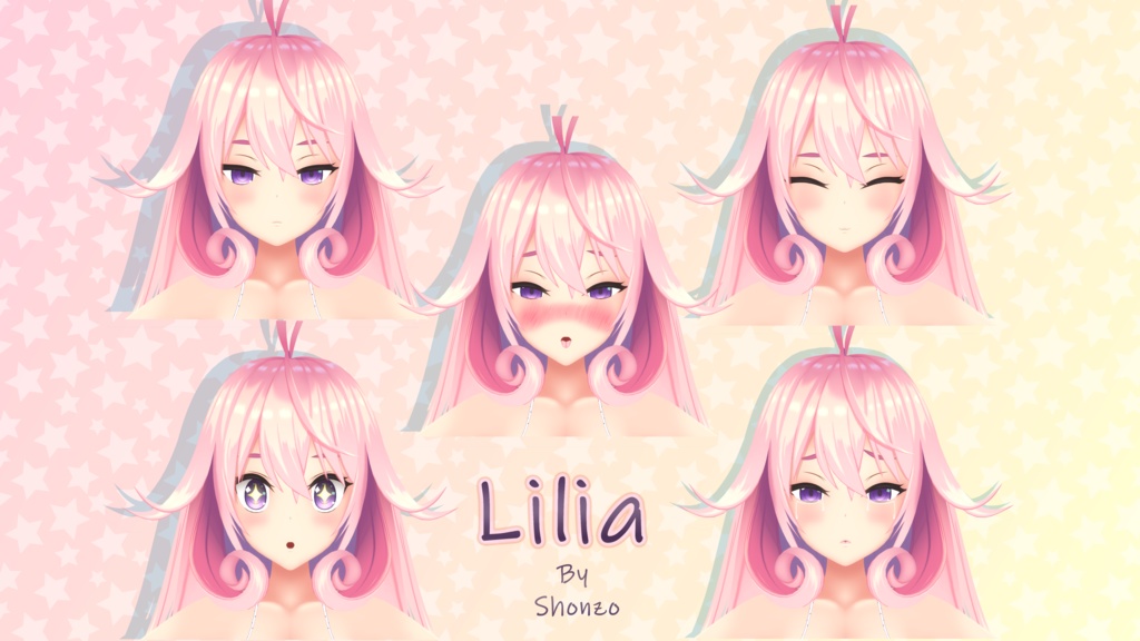 Lilia 2in1 Bikini + NSFW Base Version (Updated SDK 3.0 Poiyomi 7.3.5)