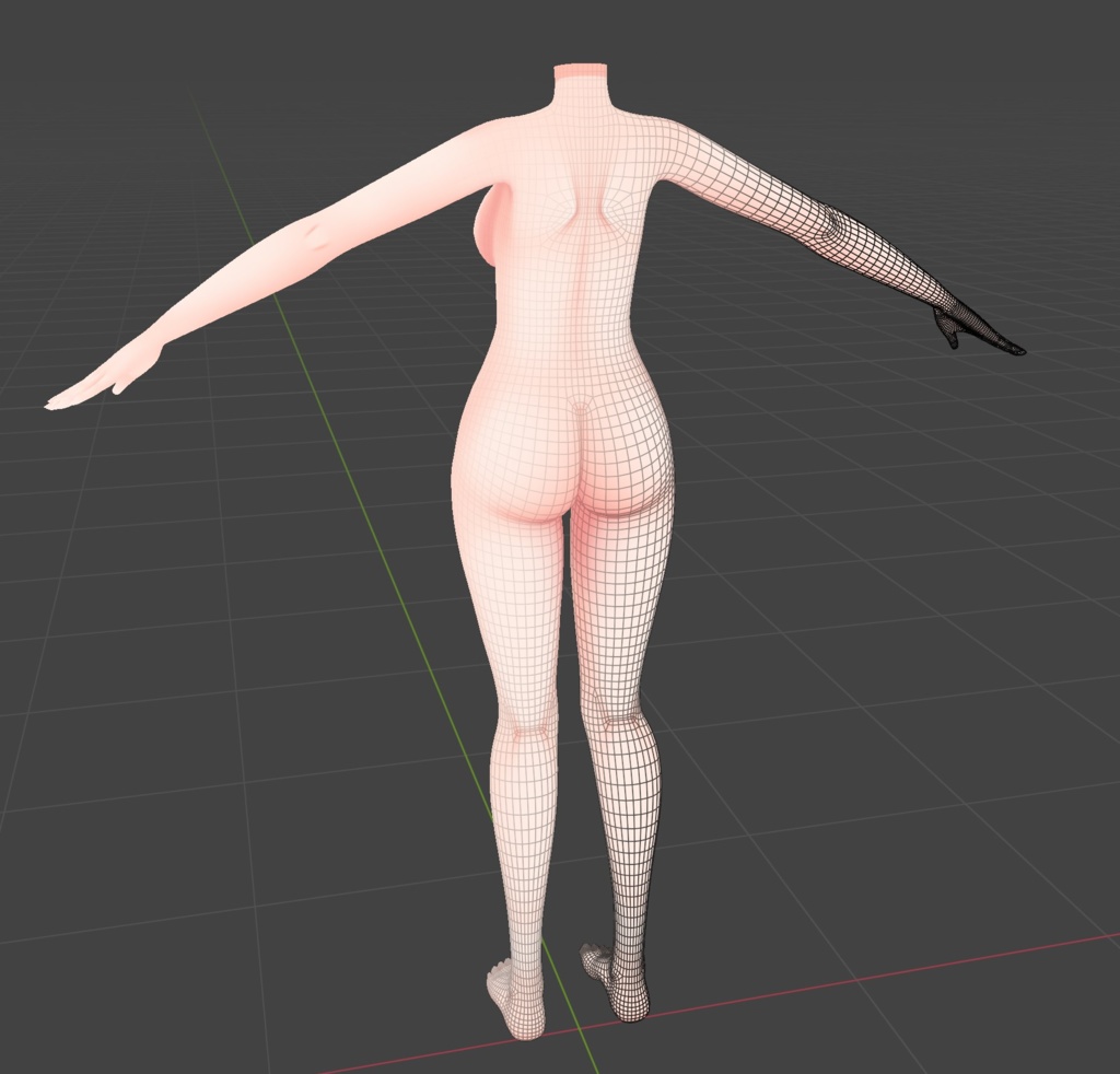 Pilo Original Character! Vrchat 3D Model 2in1 Model + Base!