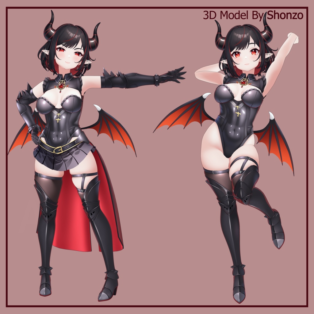 Ake VRChat 3D Model! +Swimsuit +Base! +ARKit Face Tracking!