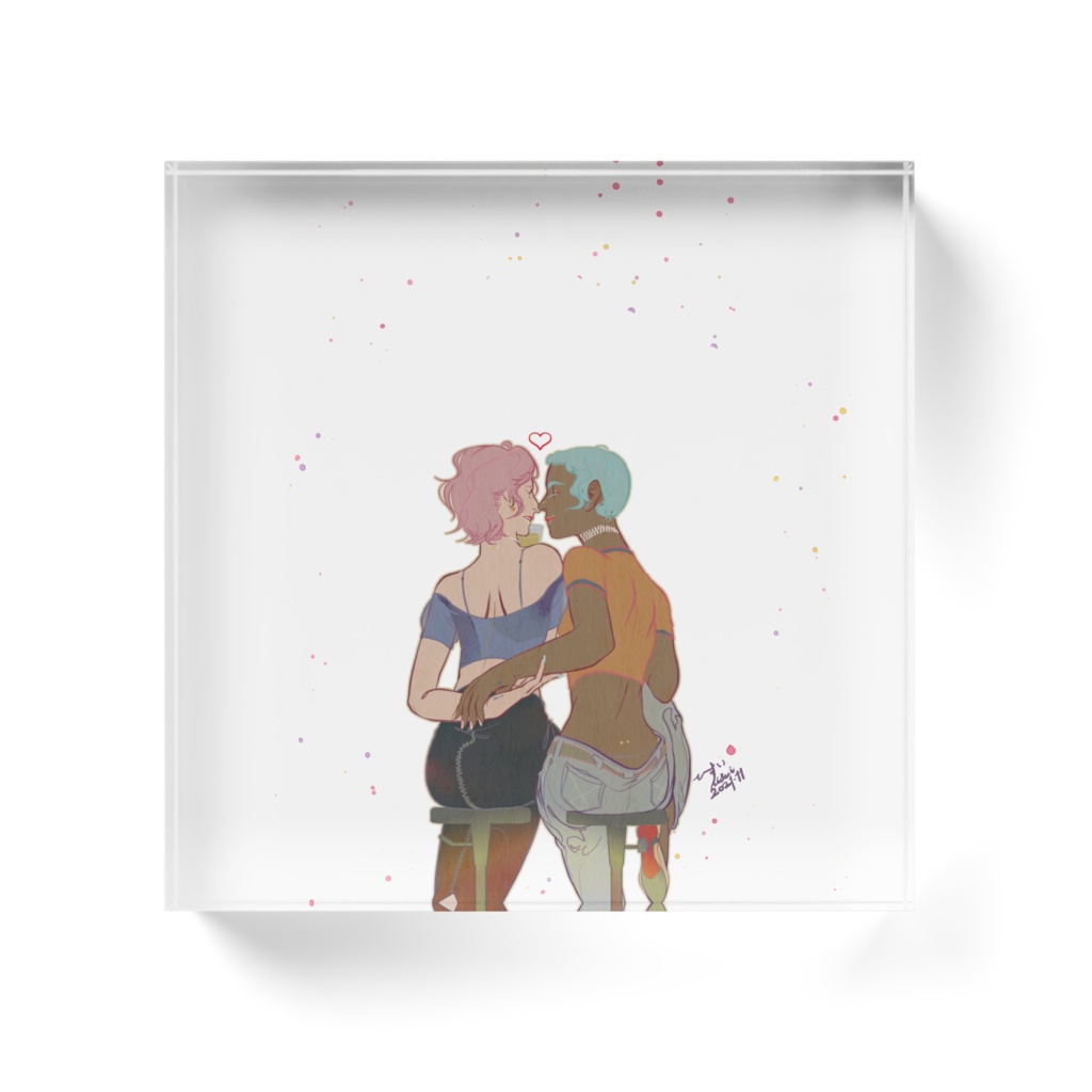 クリスマス・イブ(アクリルブロック)