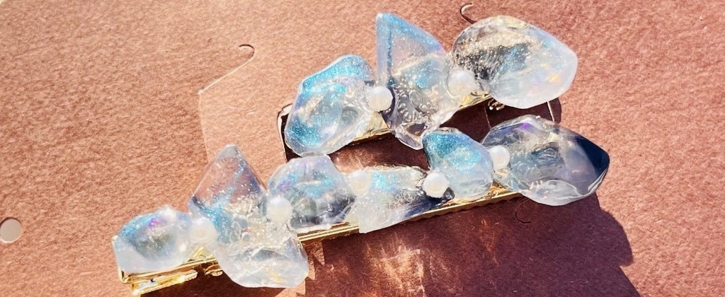 きみとの思い出ヘアピン