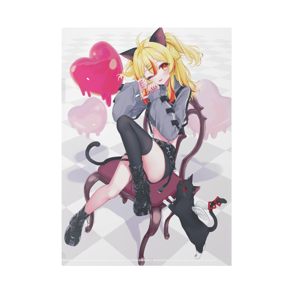 ハフアニ クリアファイル