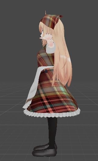 リアアリス用衣装)パン屋服