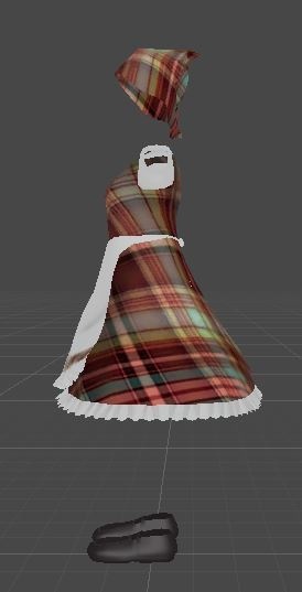 リアアリス用衣装)パン屋服