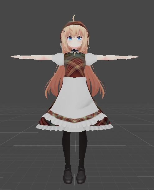 リアアリス用衣装)パン屋服