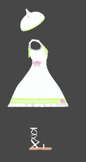 リアアリス用衣装)nature onepiece