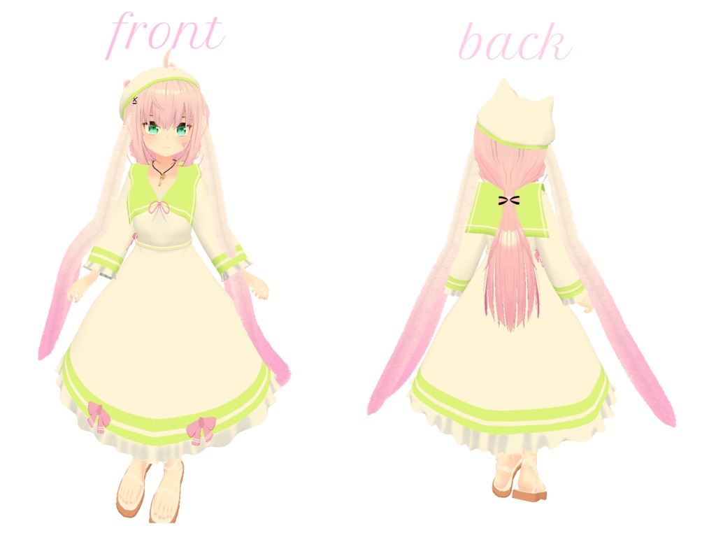 リアアリス用衣装)nature onepiece