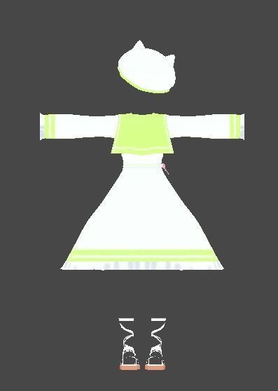 リアアリス用衣装)nature onepiece