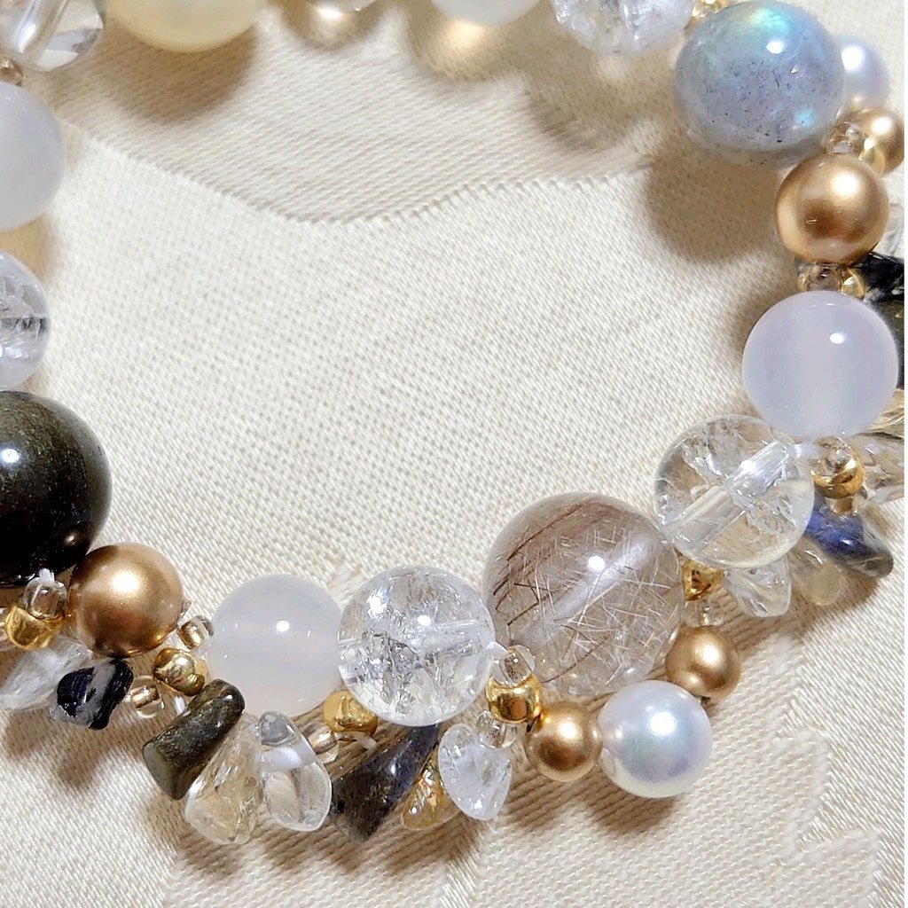 * 刀剣乱舞 鶴丸国永 イメージ 万華鏡ブレスレット *