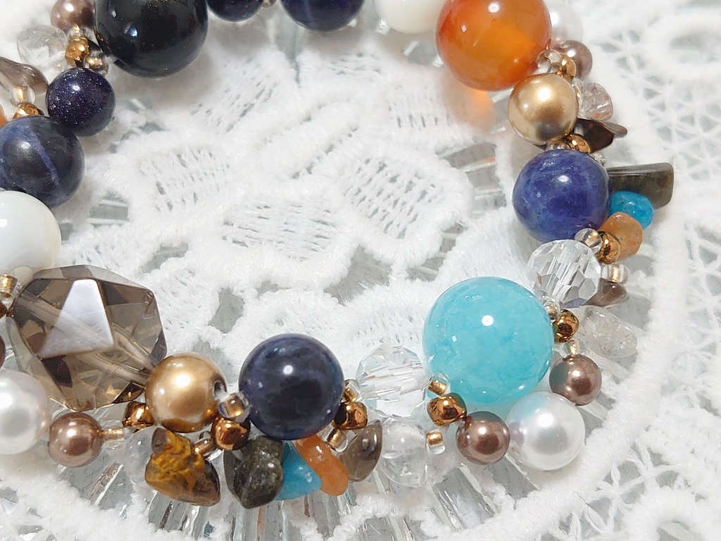 * 刀剣乱舞 一期一振 イメージ 万華鏡ブレスレット *