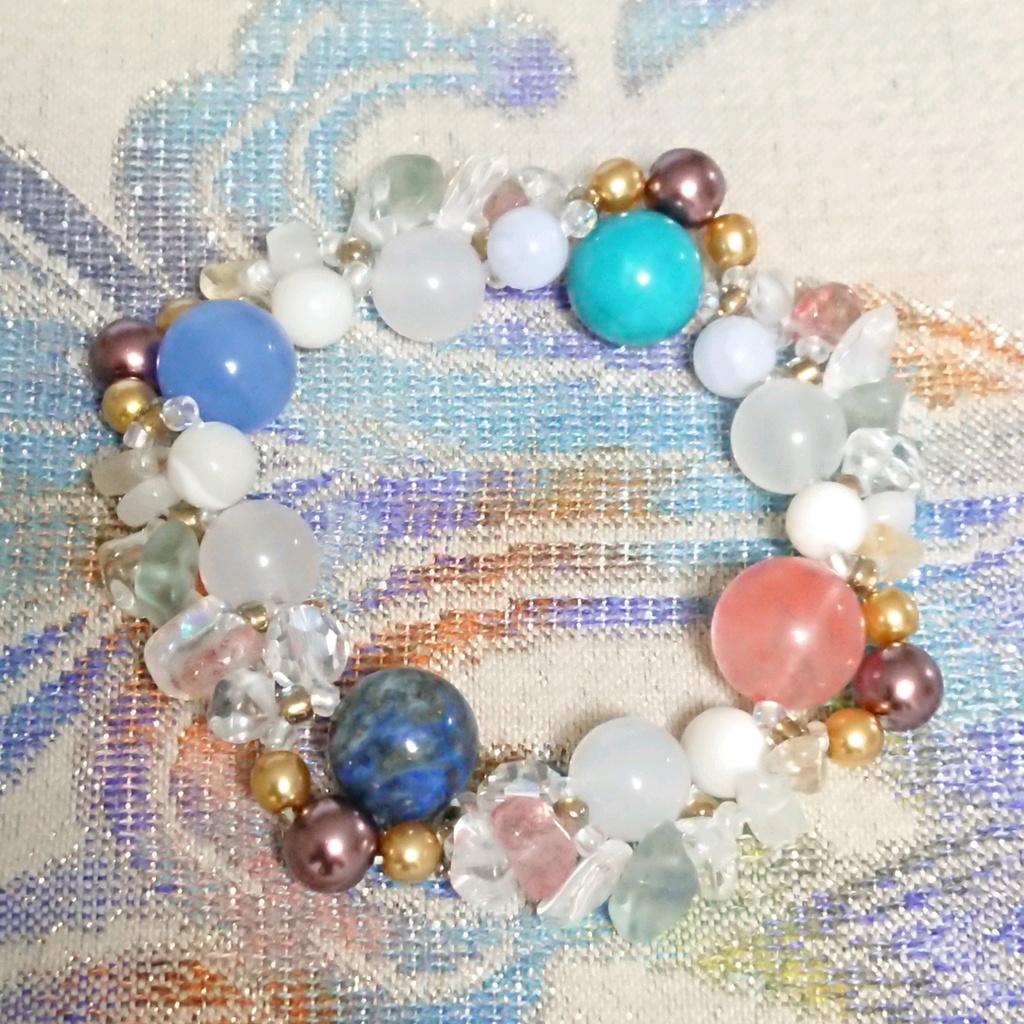 * アルスラーン戦記-風塵乱舞- アルスラーン ダリューン イメージ 万華鏡ブレスレット *