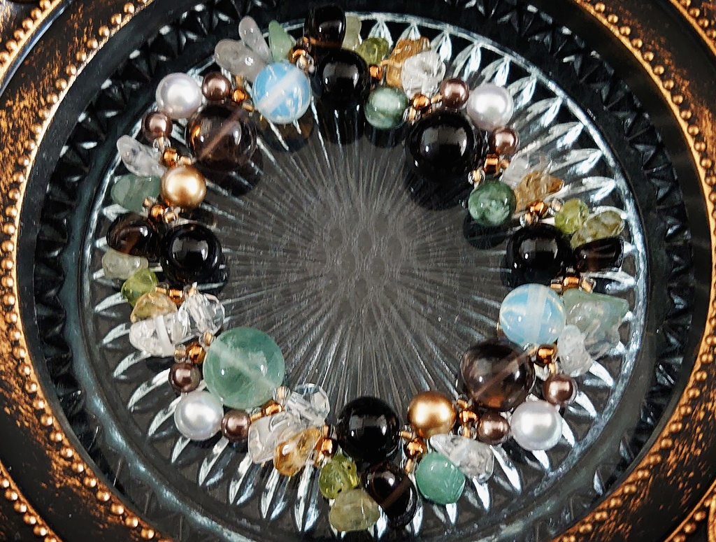 刀剣乱舞 *髭切 膝丸 源氏兄弟 イメージ 万華鏡ブレスレット *