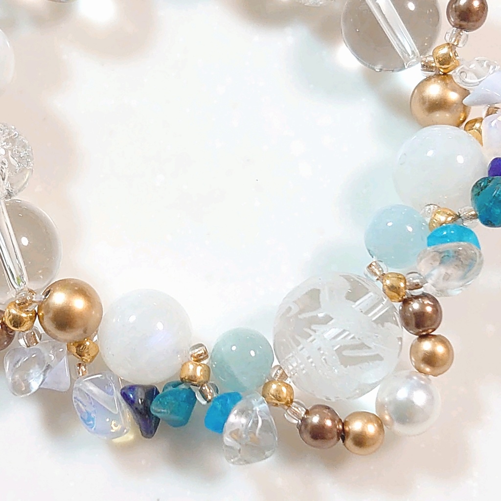 オリジナル*万華鏡ブレスレット 水龍と少女