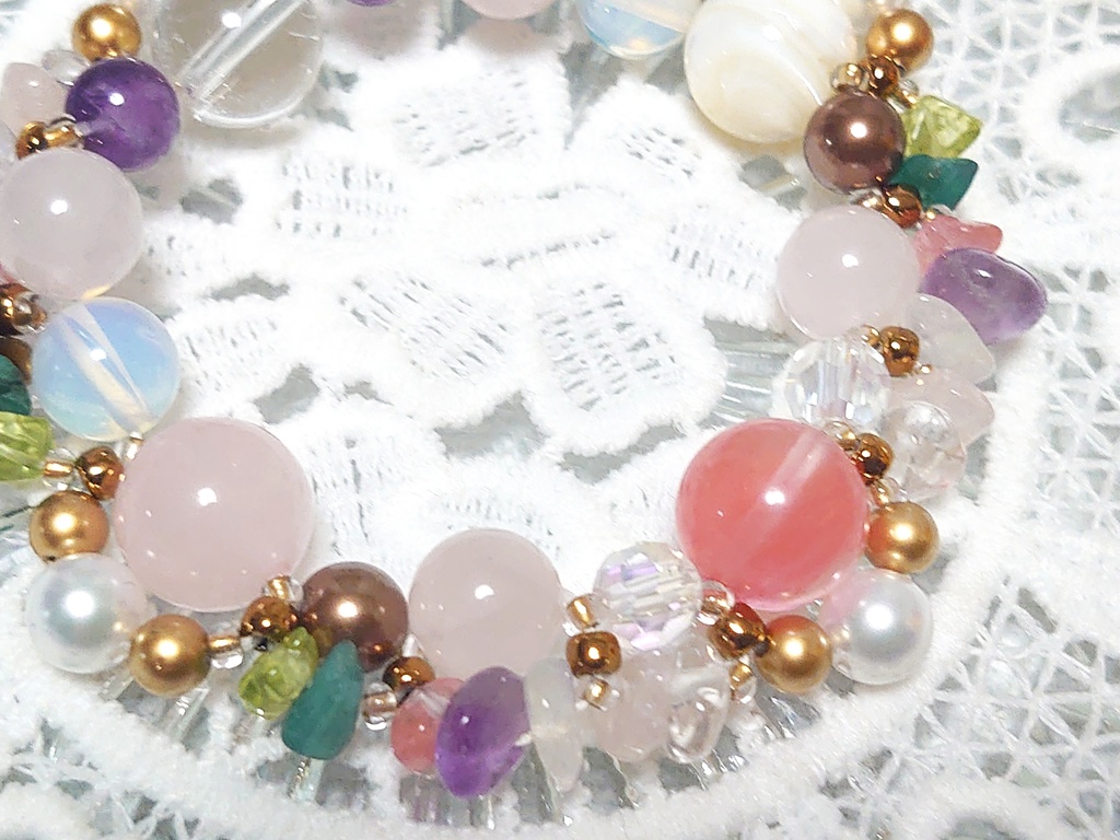 万華鏡ブレスレット / 夢見桜