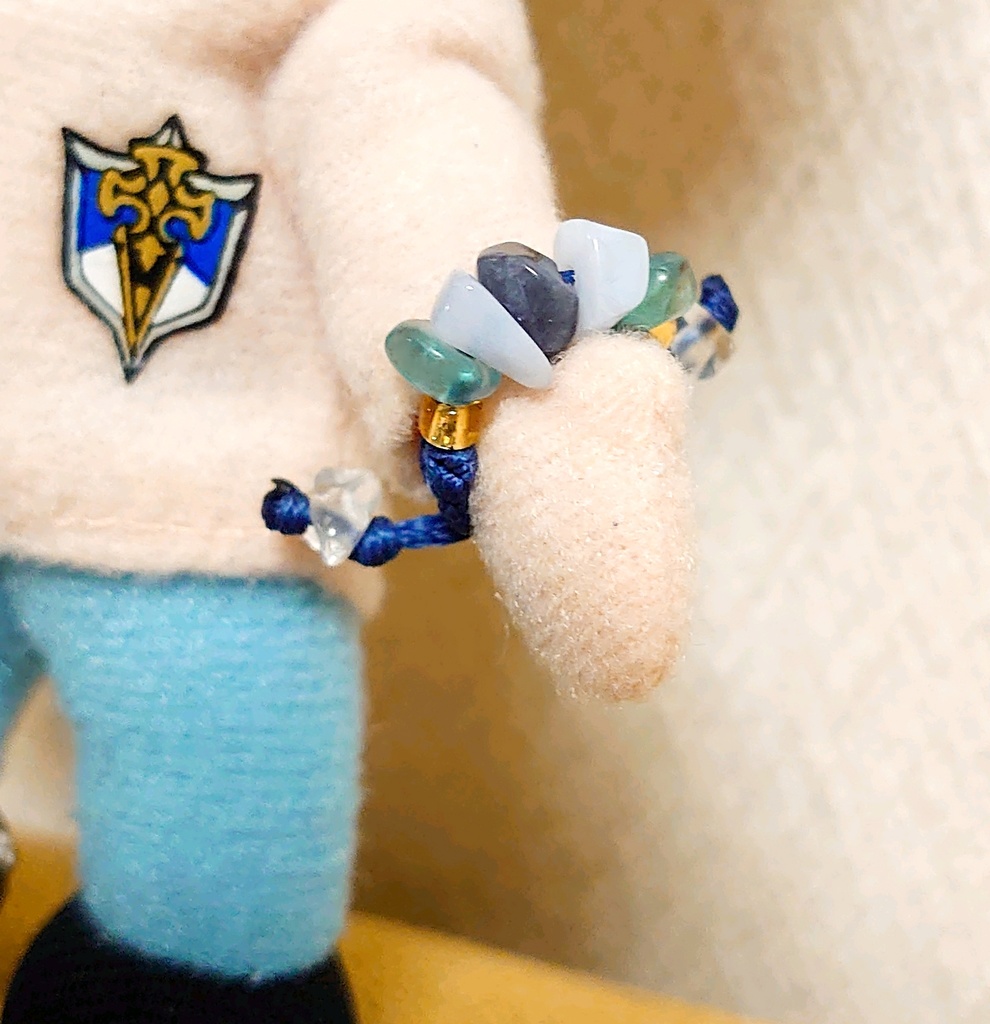 ぬいさんとお揃い︎💕︎ マクラメブレスレットセット /グラブル*ヴェイン