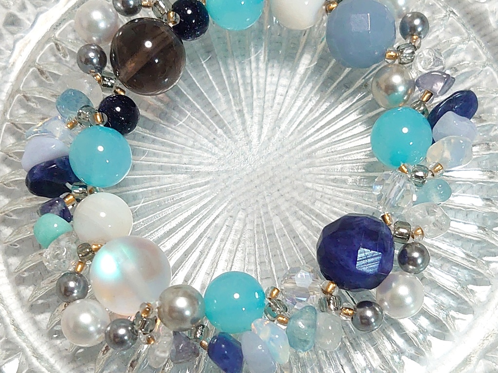 刀剣乱舞 * 大和守安定 イメージ 万華鏡ブレスレット *