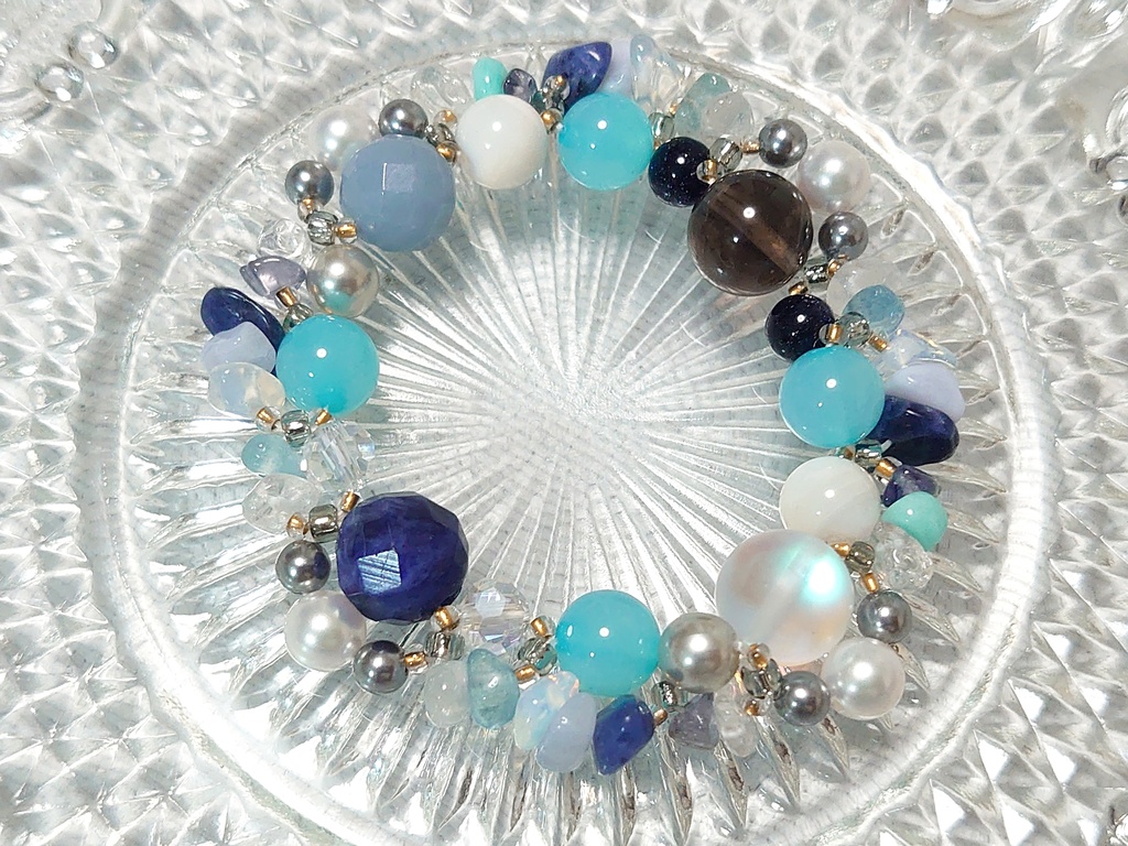 刀剣乱舞 * 大和守安定 イメージ 万華鏡ブレスレット *