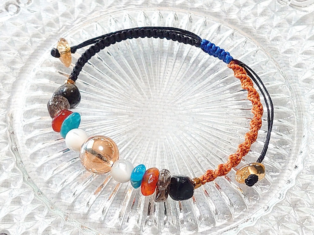 グラブル * 四騎士 (Dragon_Knights ver.) マクラメブレスレット