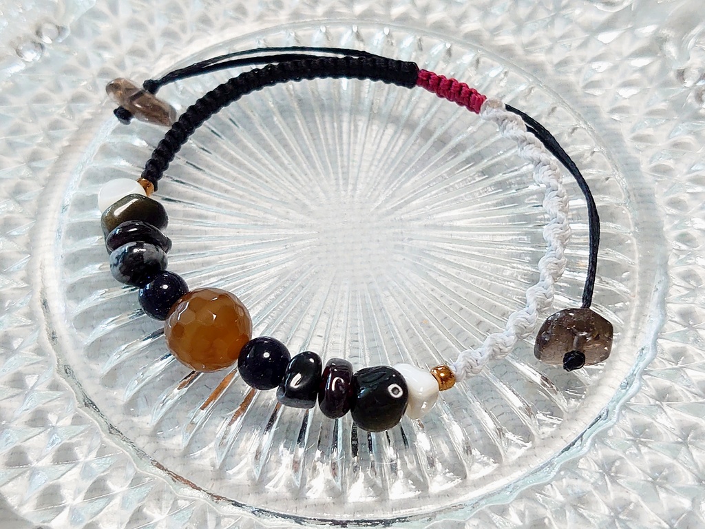 グラブル * 四騎士 (Dragon_Knights ver.) マクラメブレスレット