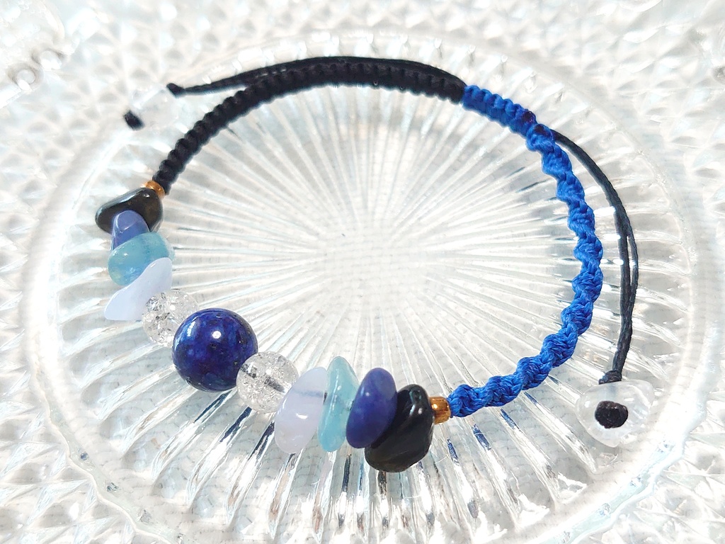 グラブル * 四騎士 (Dragon_Knights ver.) マクラメブレスレット