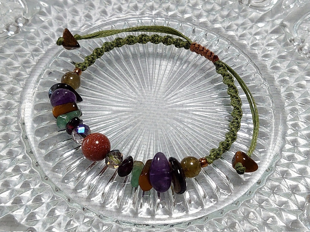 グラブル * ラモラック イメージ マクラメブレスレット