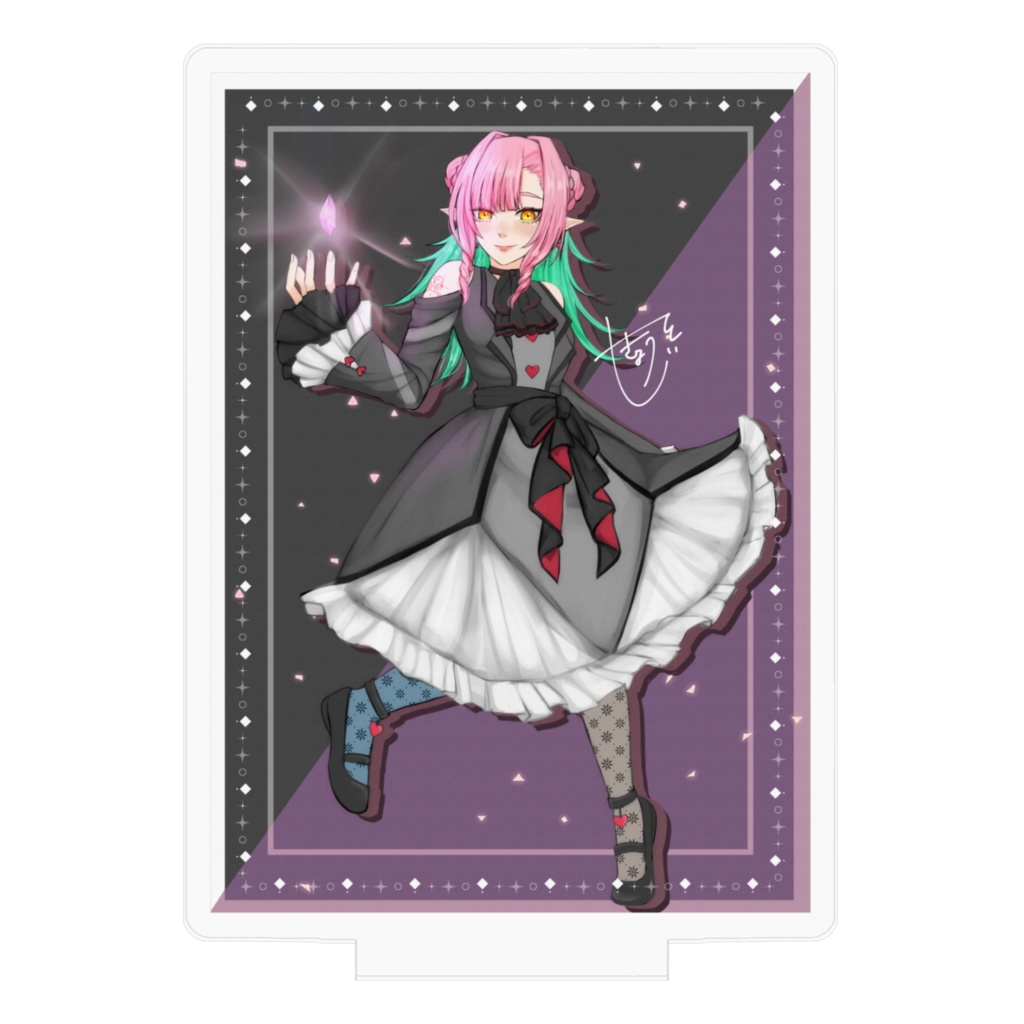 アクリルフィギュア_カード風