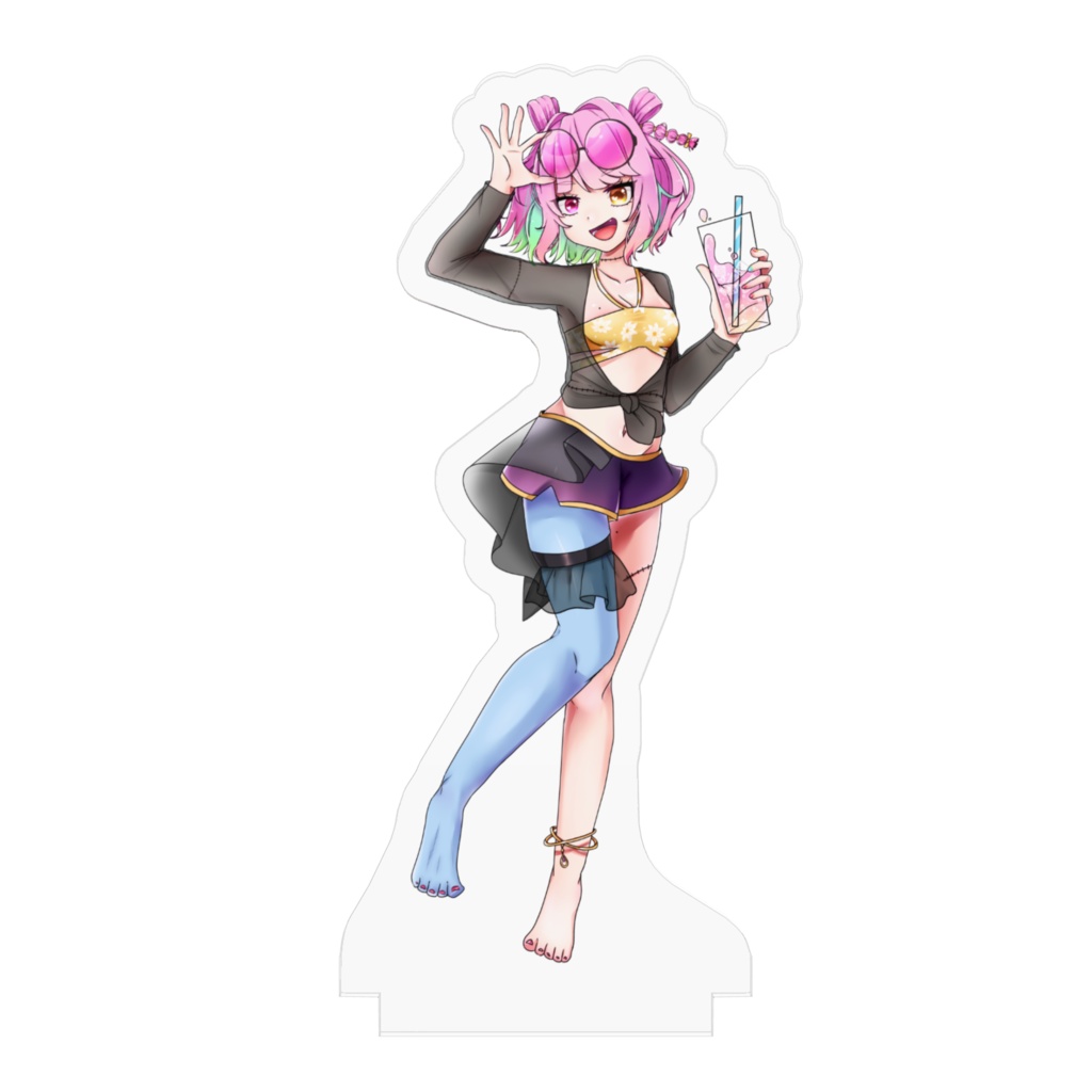 アクリルフィギュア_水着_上着あり