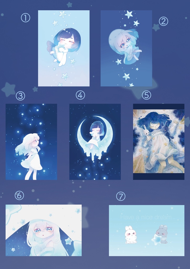 ポストカード[Stella historia]