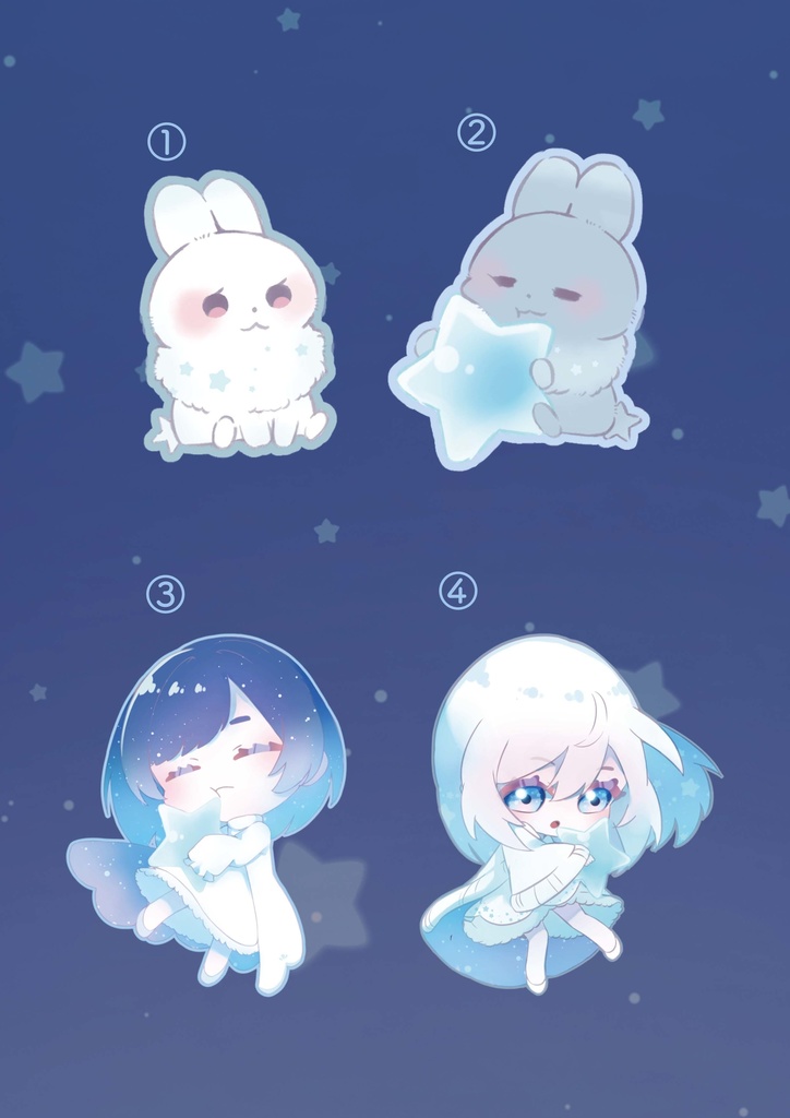 ステッカーセット[Stella historia]