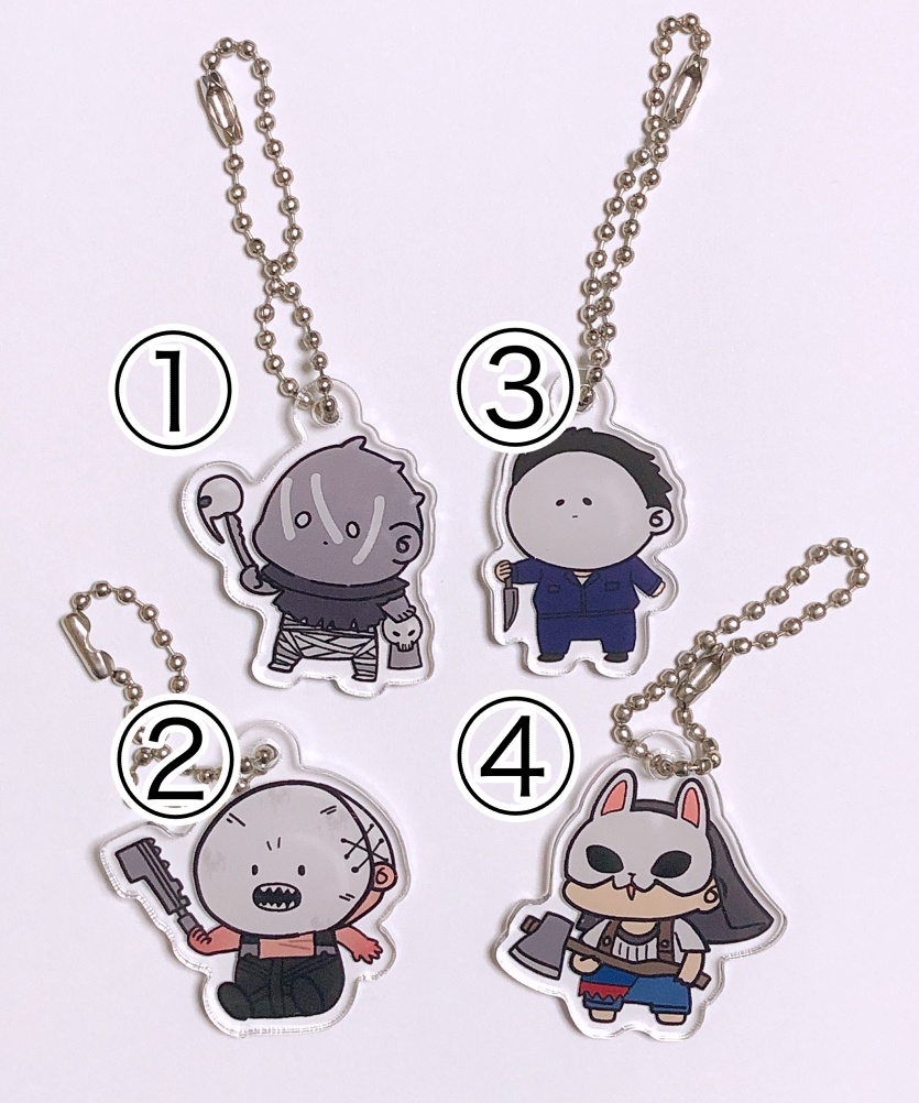 【DbD】ALL+1KILLERS アクリルキーホルダー