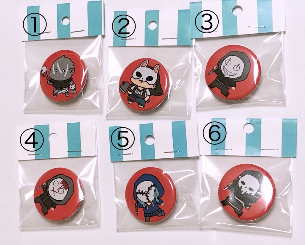 【DbD】32mm缶バッチ