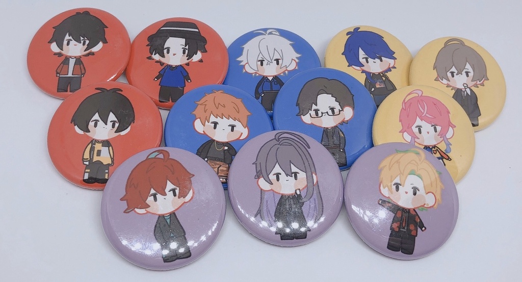 new style 缶バッチ