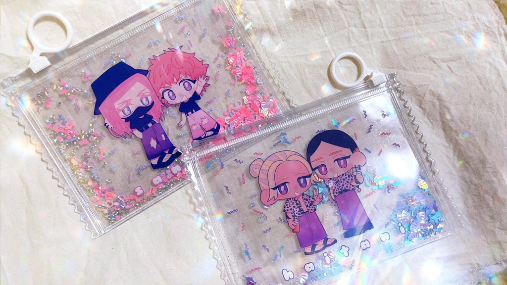 【東リベ】グリッター入りポーチ