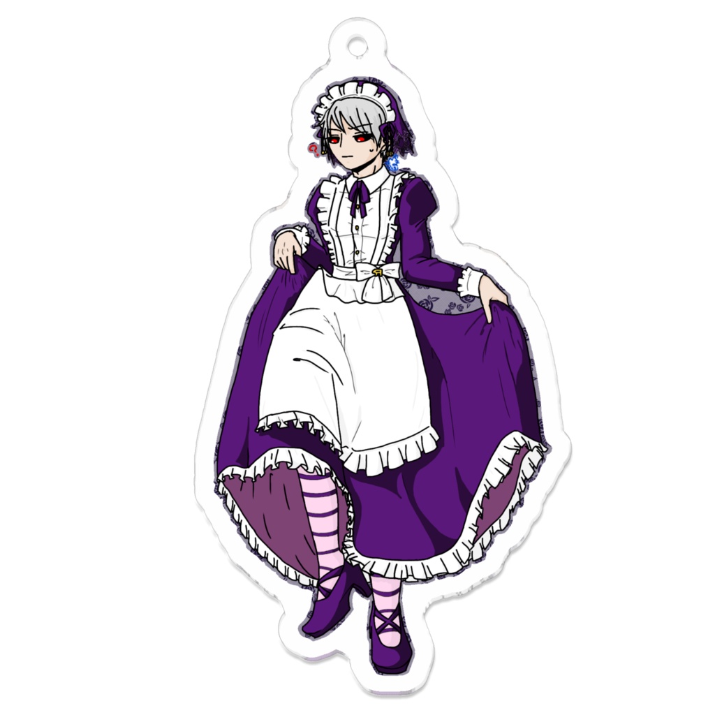 メイドリゾットアクキー(セカンドカラー風)