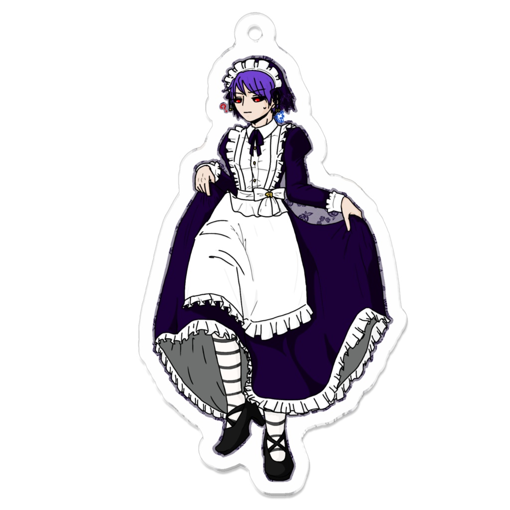 メイドリゾットアクキー(原作カラー版風)
