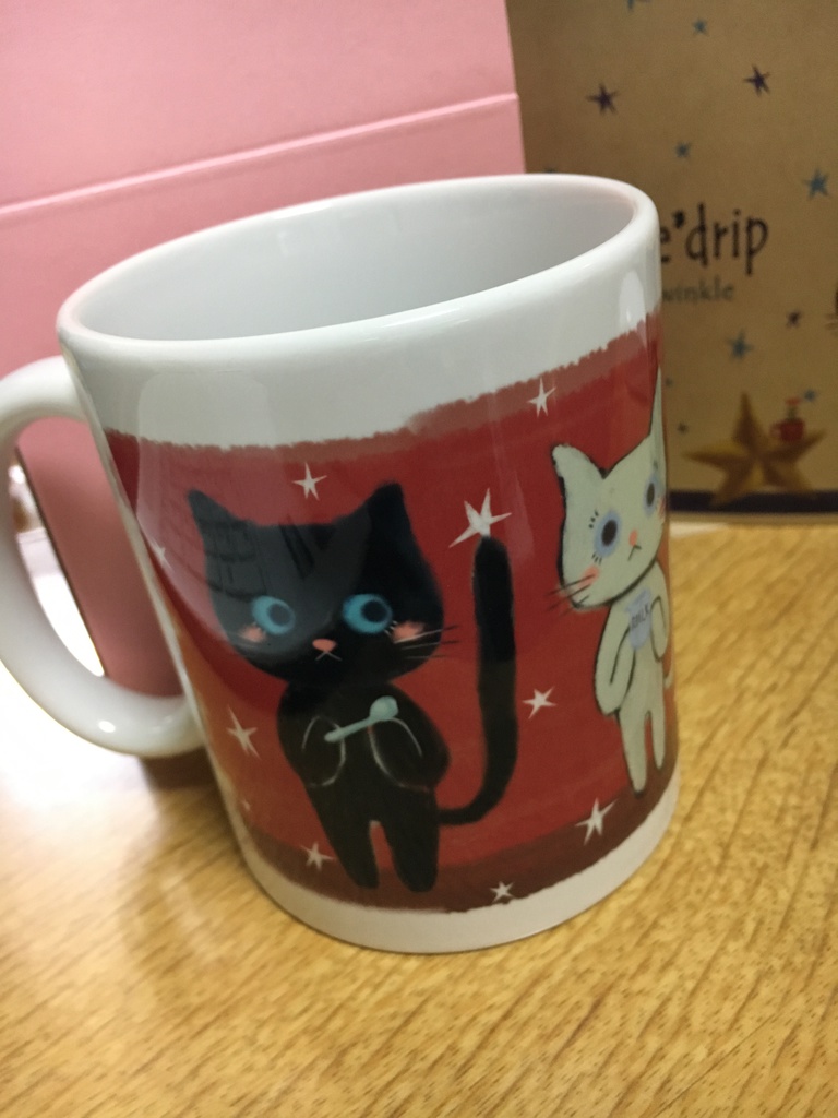 「Twinkle*drip」マグカップ