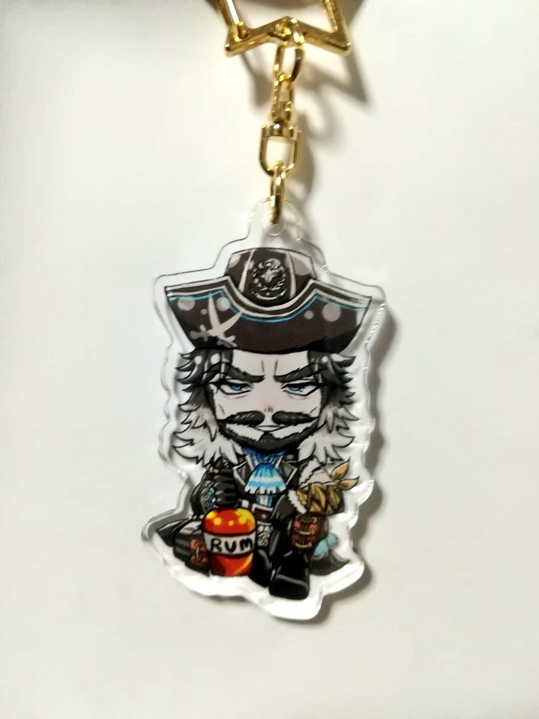 グリムノーツ宝島アクキー フリント