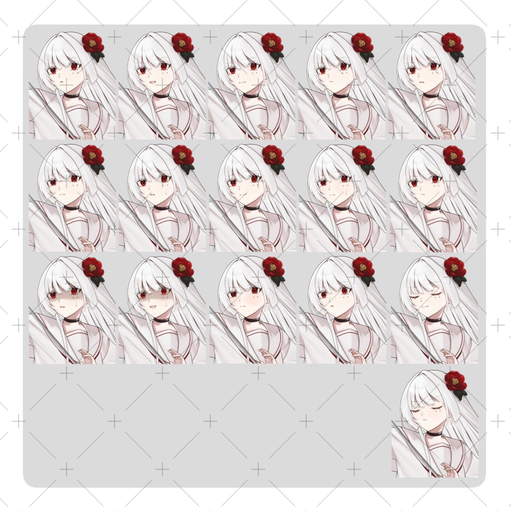 立ち絵素材08_日本刀を持つ女学生