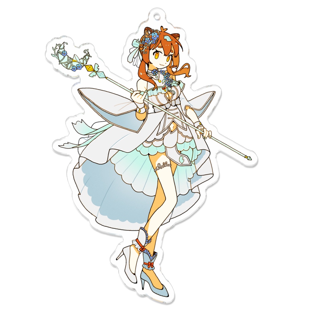 呑酩ちぇるアクリルキーホルダー(ドレスVer.)