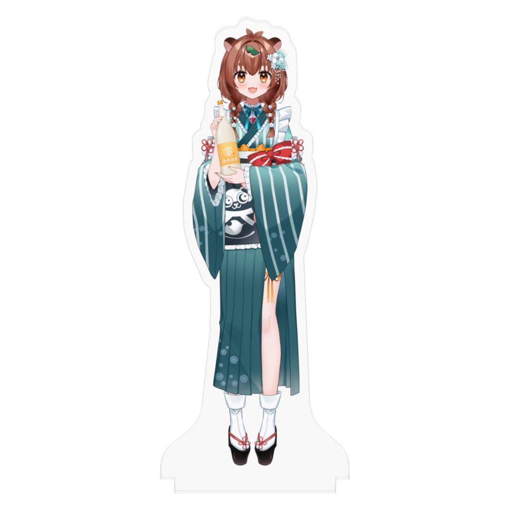 呑酩ちぇるアクリルスタンド10㎜×10㎜(酒店瓶持ち)