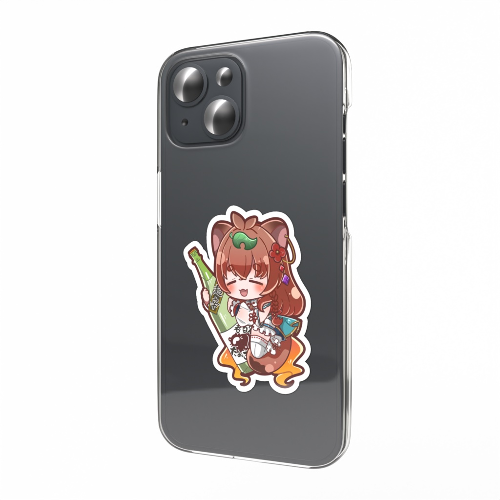 呑酩ちぇるスマホステッカー(酔っちぇる)