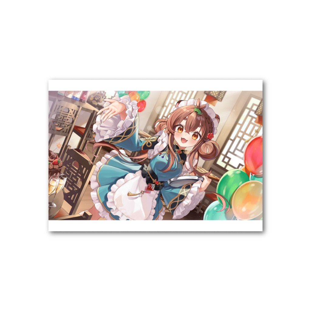 呑酩ちぇる2025誕生日記念フォト風カード(89mm× 63mm)