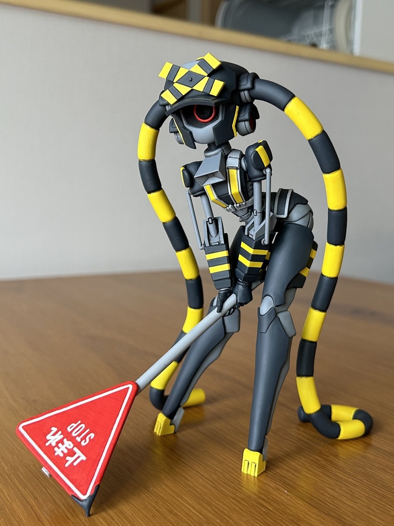 踏切ちゃん　ガレージキット