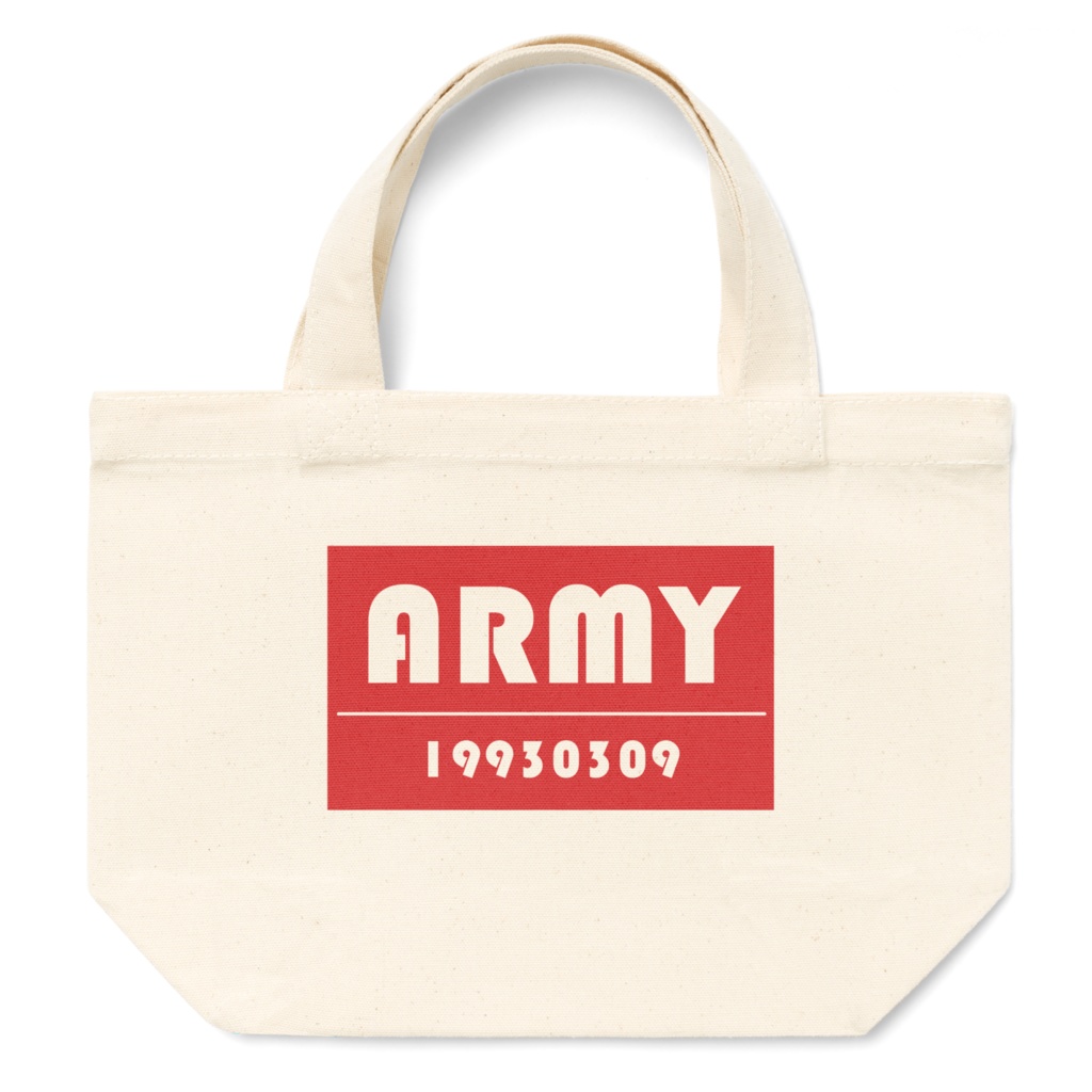 ARMYトートバッグSサイズ-SUGA-