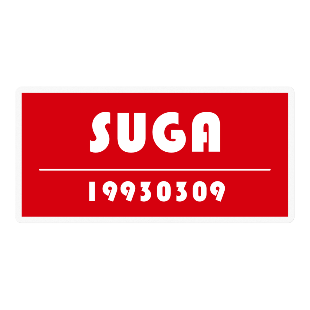 SUGAステッカー①